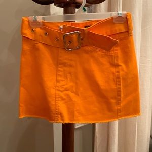 Primark Denim Mini Skirt with a Belt